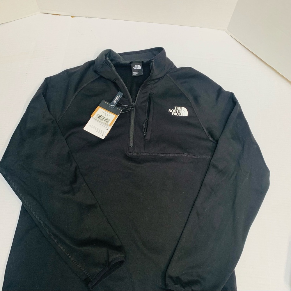 The North Face Canyonland Fleece Men's Black Pullover size Medium NWT - Picture 3 of 7